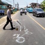 Pemotor di Bogor Tewas Usai Jatuh Lalu Tertabrak Motor Lain
